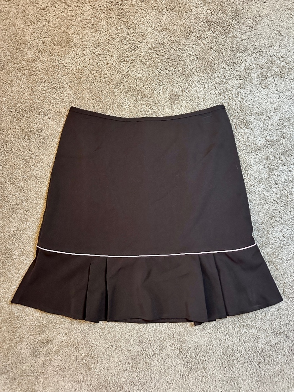 Brown and Pink Mid-Length Skirt